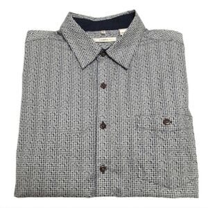 Moda Button Up Shirt Mens Large
